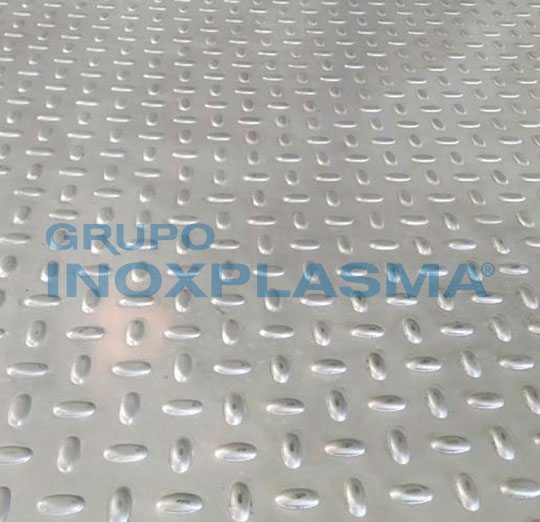 Chapa piso inox - Inoxplasma