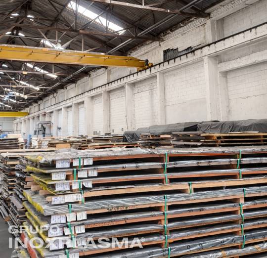 Chapas cortadas inox